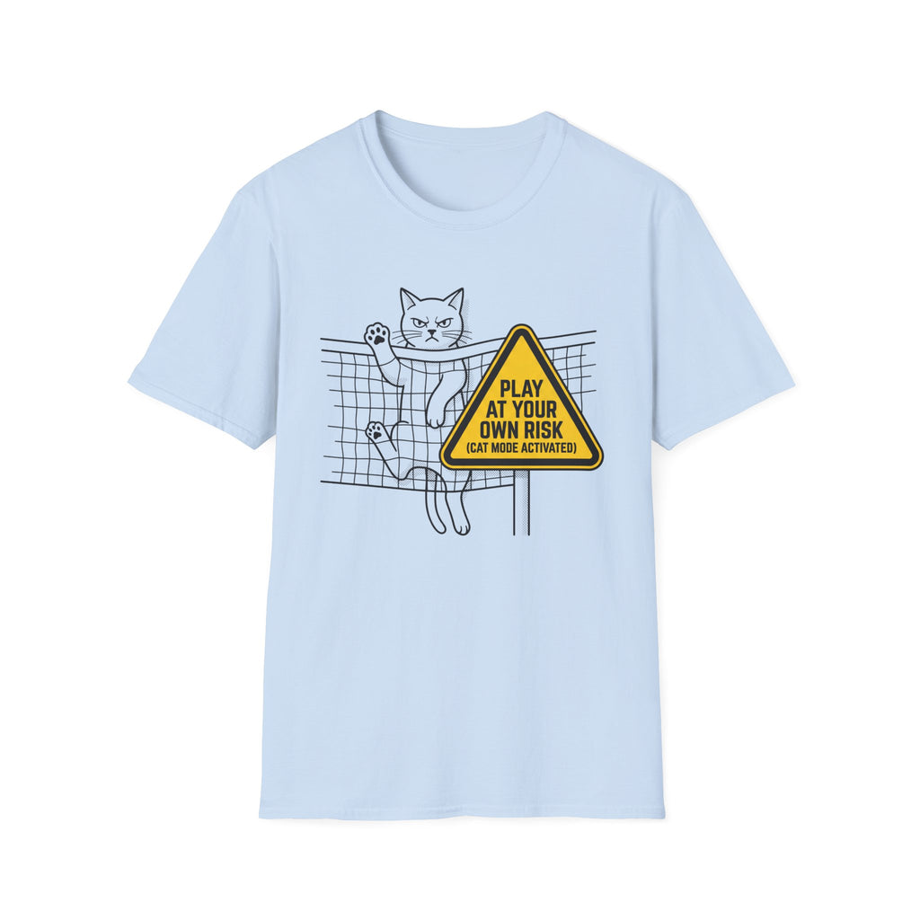 Play At Your Own Risk Cat T-Shirt