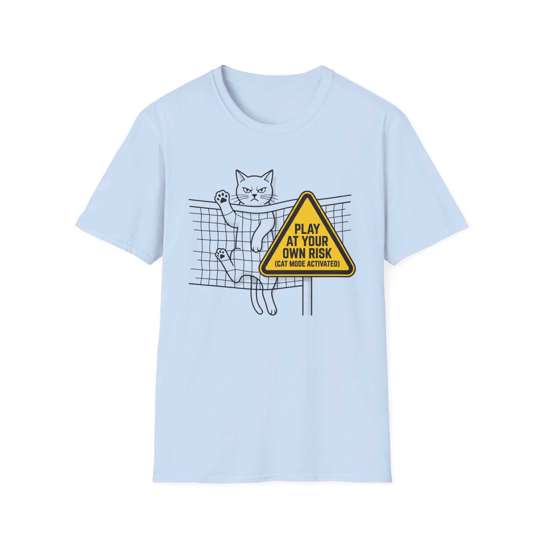 Play At Your Own Risk Cat T-Shirt