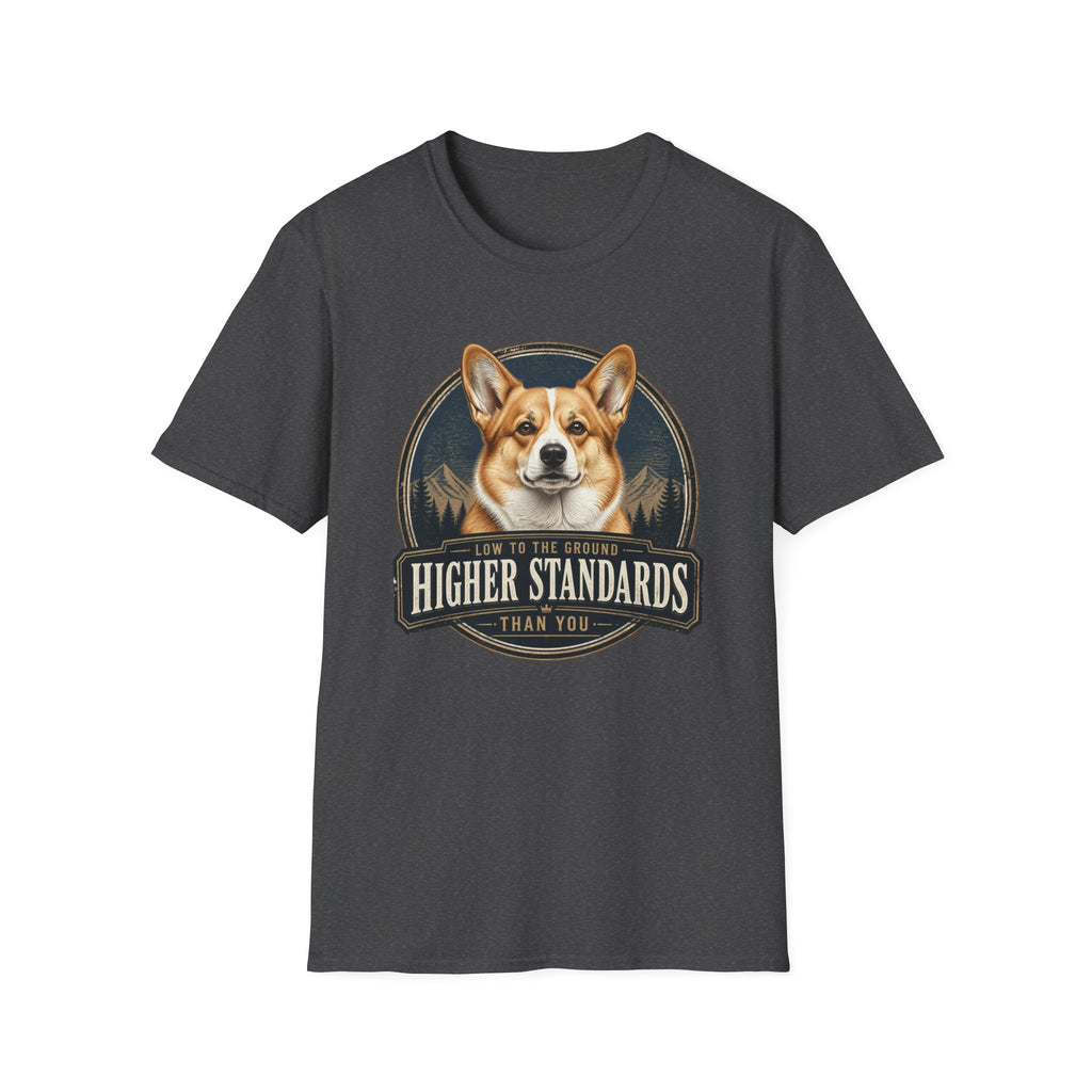 Low To The Ground Corgi Dog T-Shirt