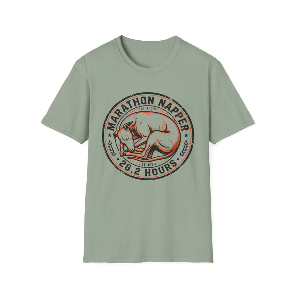 Marathon Napper Dog T-Shirt