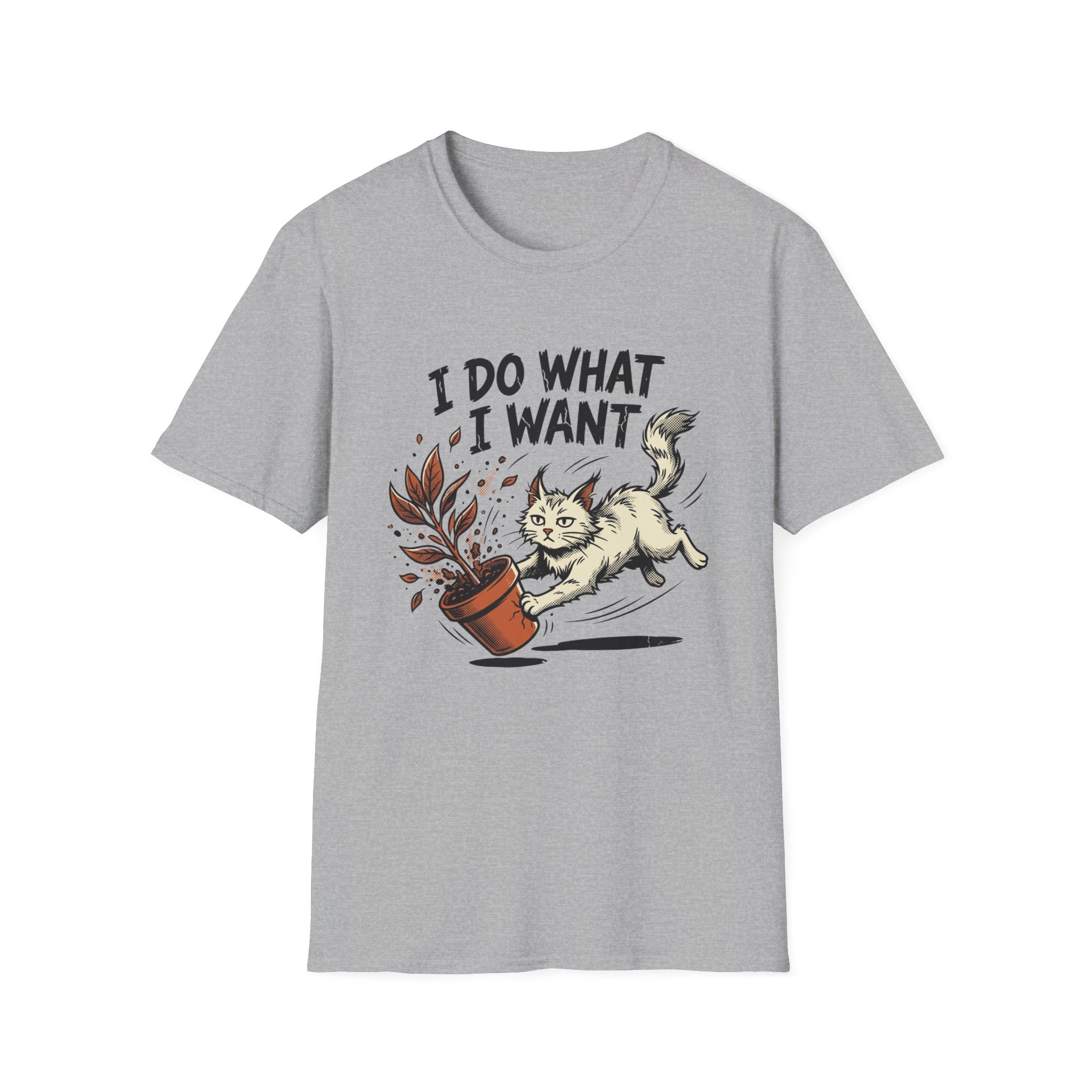 I Do What I Want Cat T-Shirt