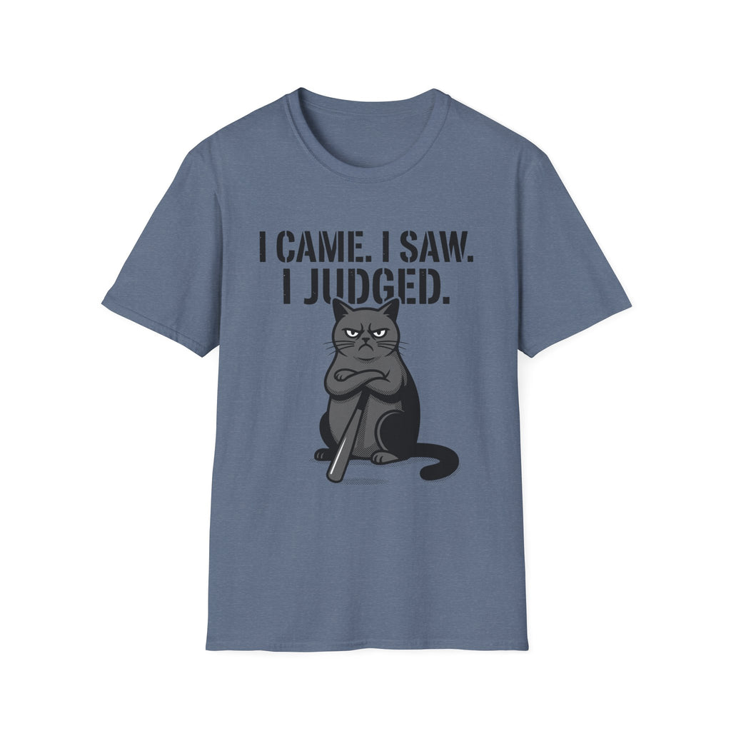 I Came I Saw I Judged Cat T-Shirt