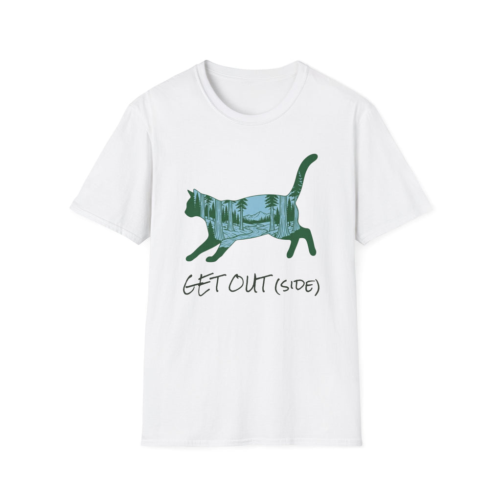 Get Outside Cat T-Shirt