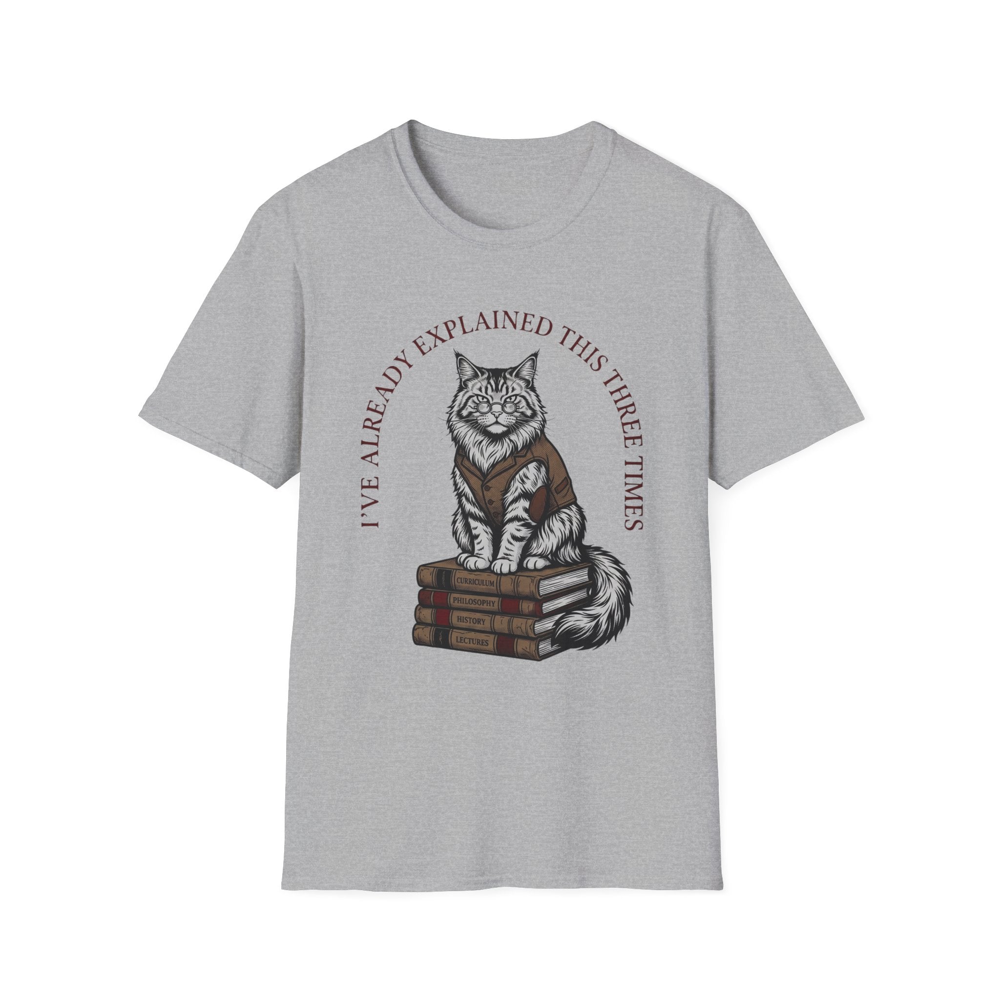 I've Already Explained Cat T-Shirt
