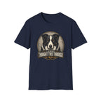 Thought This Through Border Collie Dog T-Shirt