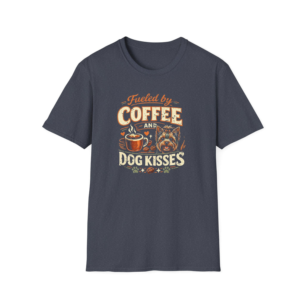 Coffee Kiss Yorkie Yorkshire Terrier Dog T-Shirt