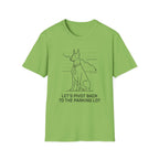 Let's Pivot Back Dog T-Shirt