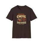 Coffee Kiss Irish Setter Dog T-Shirt