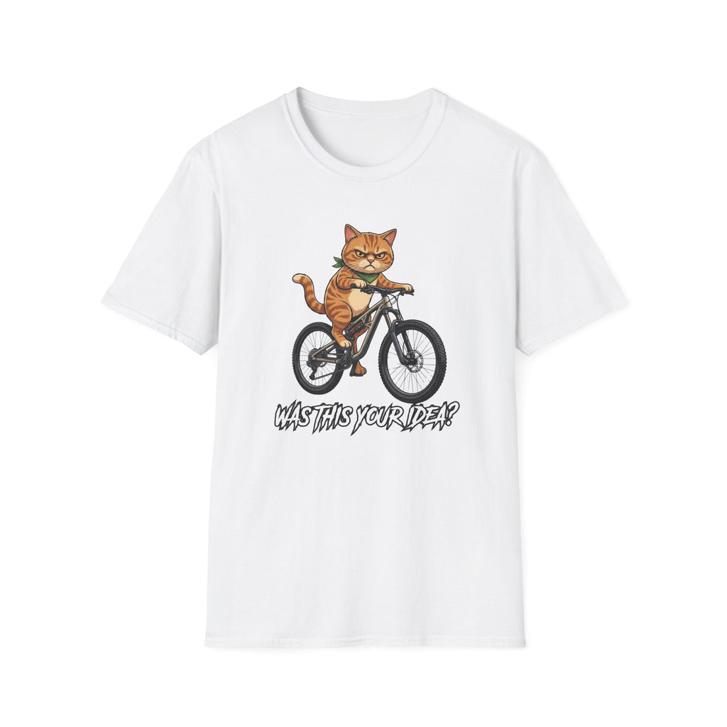 Was This Your Idea Bicycle Cat T-Shirt