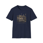 Frenchie On A Park Bench Assessed Dog T-Shirt