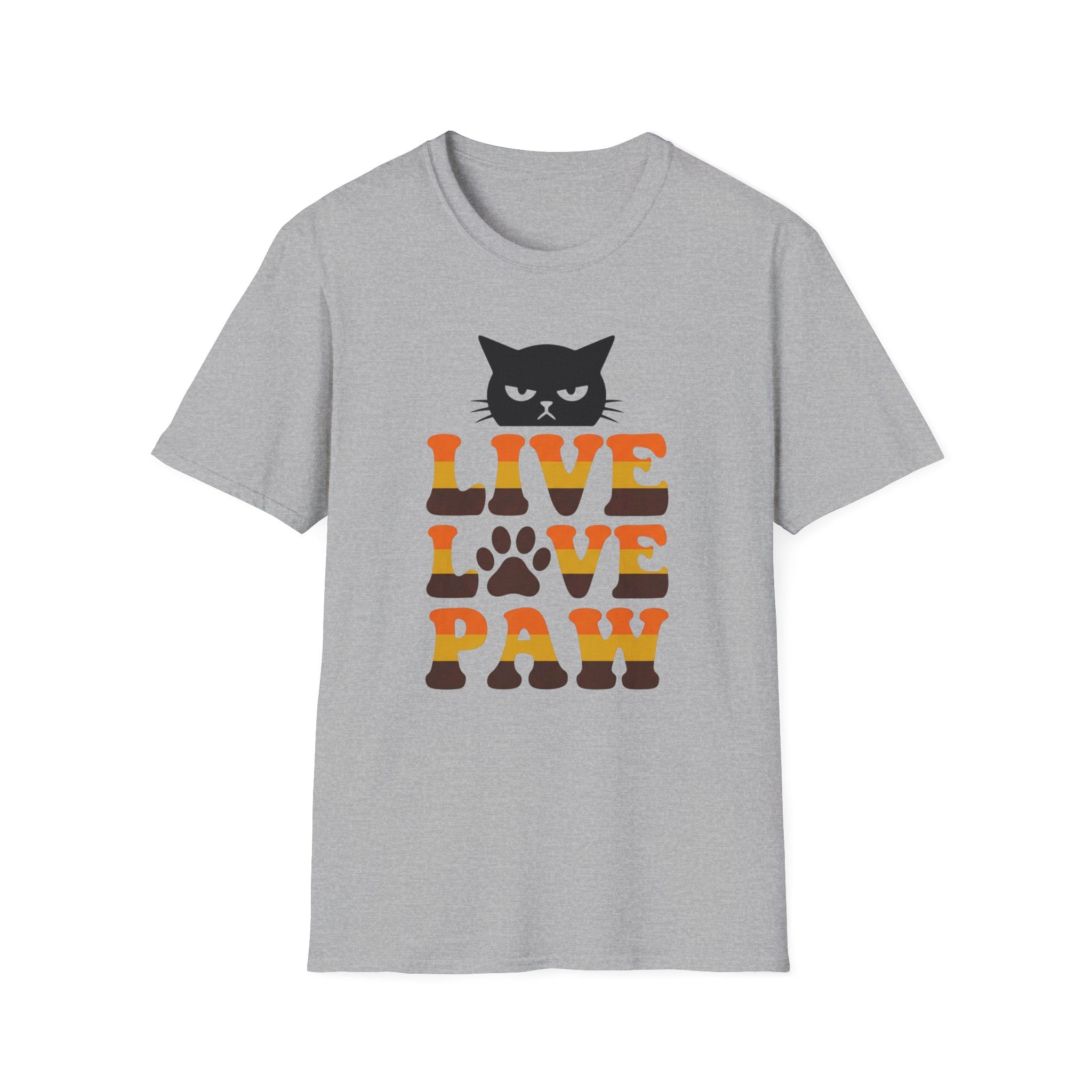 Live Love Paw Cat T-Shirt
