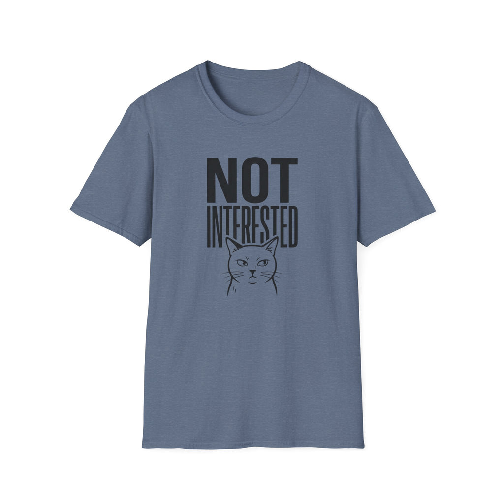 Not Interested Cat T-Shirt