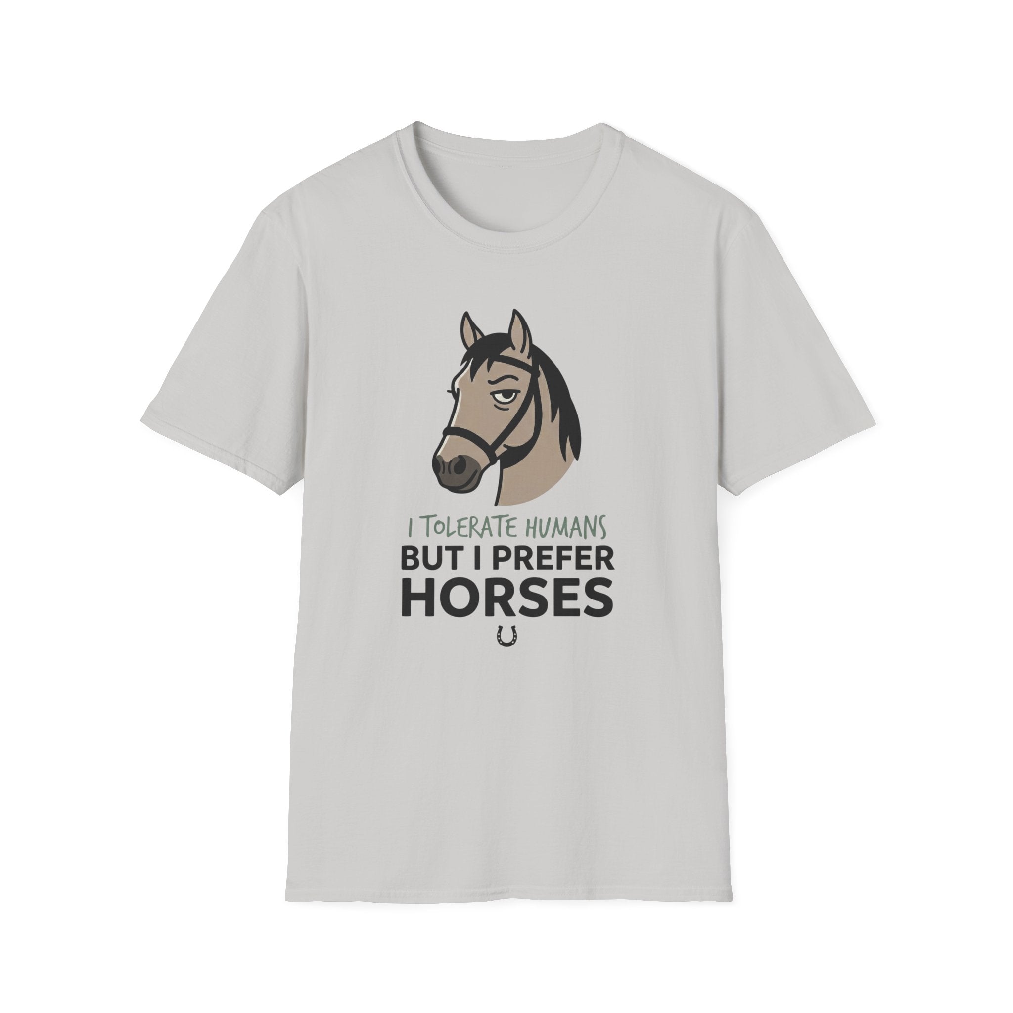 I Prefer Horses T-Shrit
