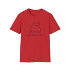 Who's Idea Was This Cat T-Shirt