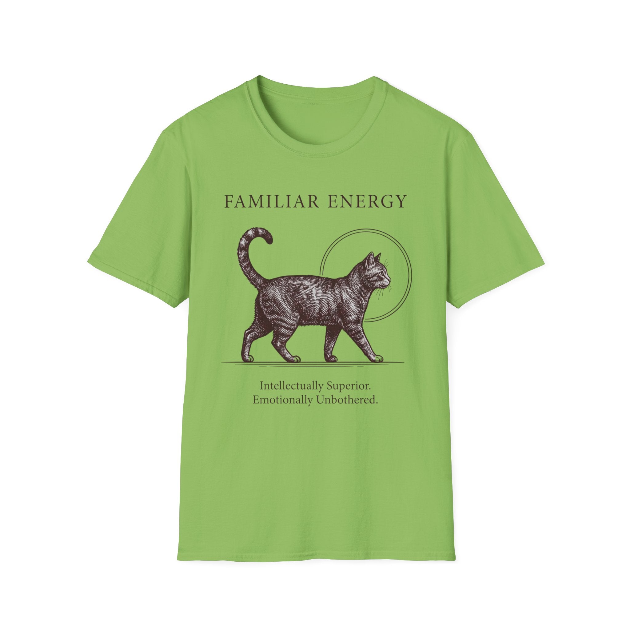Familiar Energy Cat T-Shirt