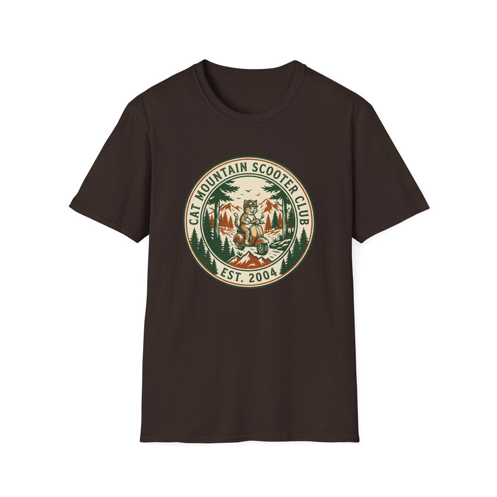 Cat Mountain Scooter Club T-Shirt