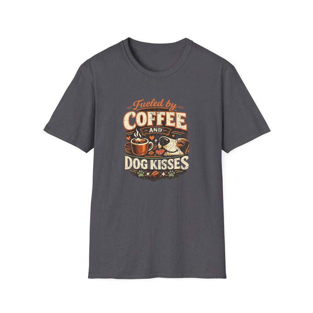 Coffee and Kisses Dog T-Shirt