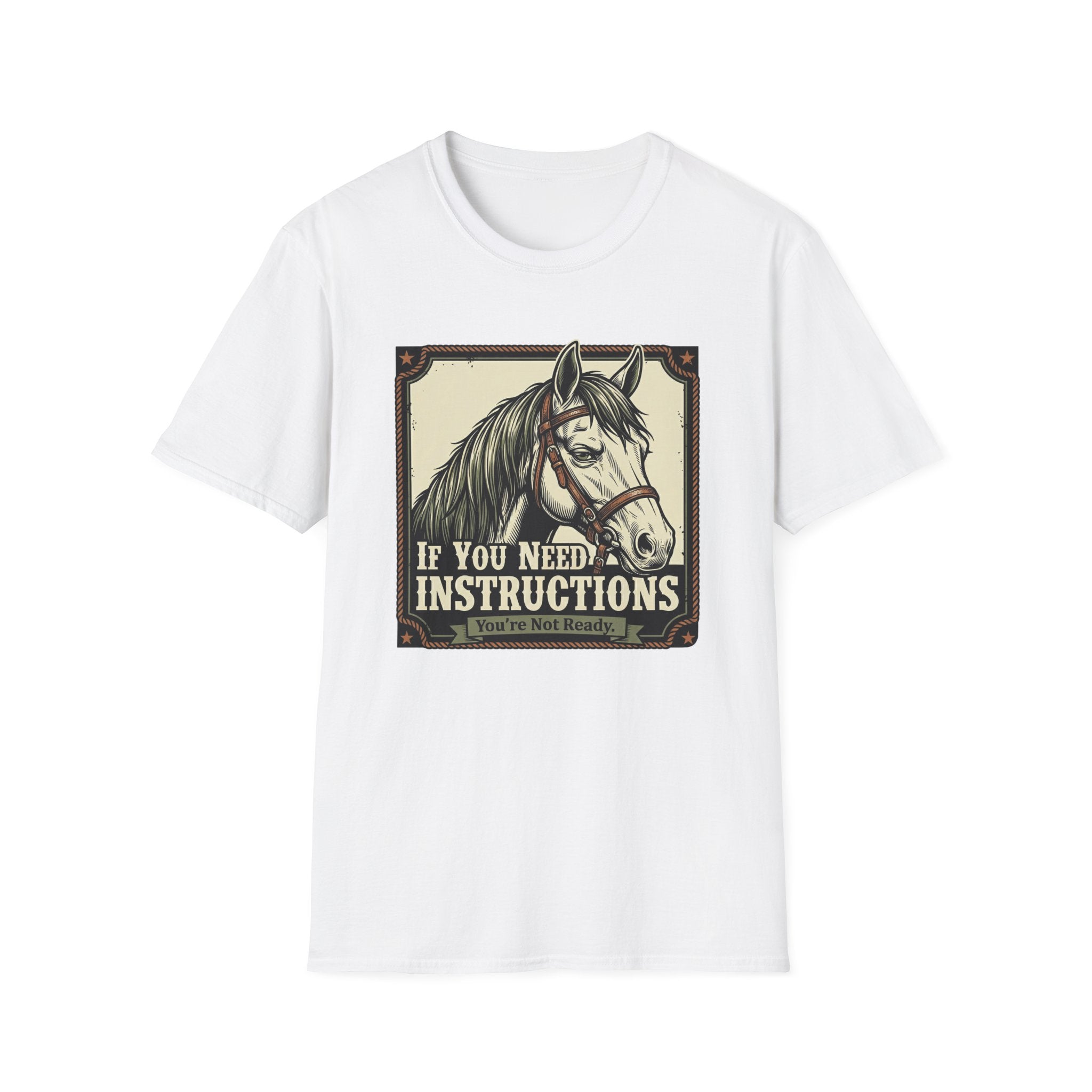 If You Need Instructions Horse T-Shirt