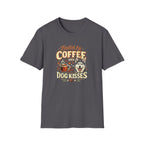 Coffee Kiss Husky Dog T-Shirt