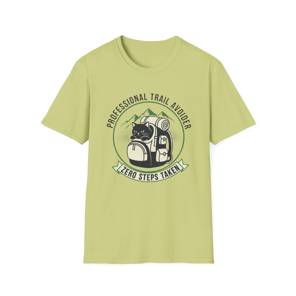 Professional Trail Avoider Cat T-Shirt