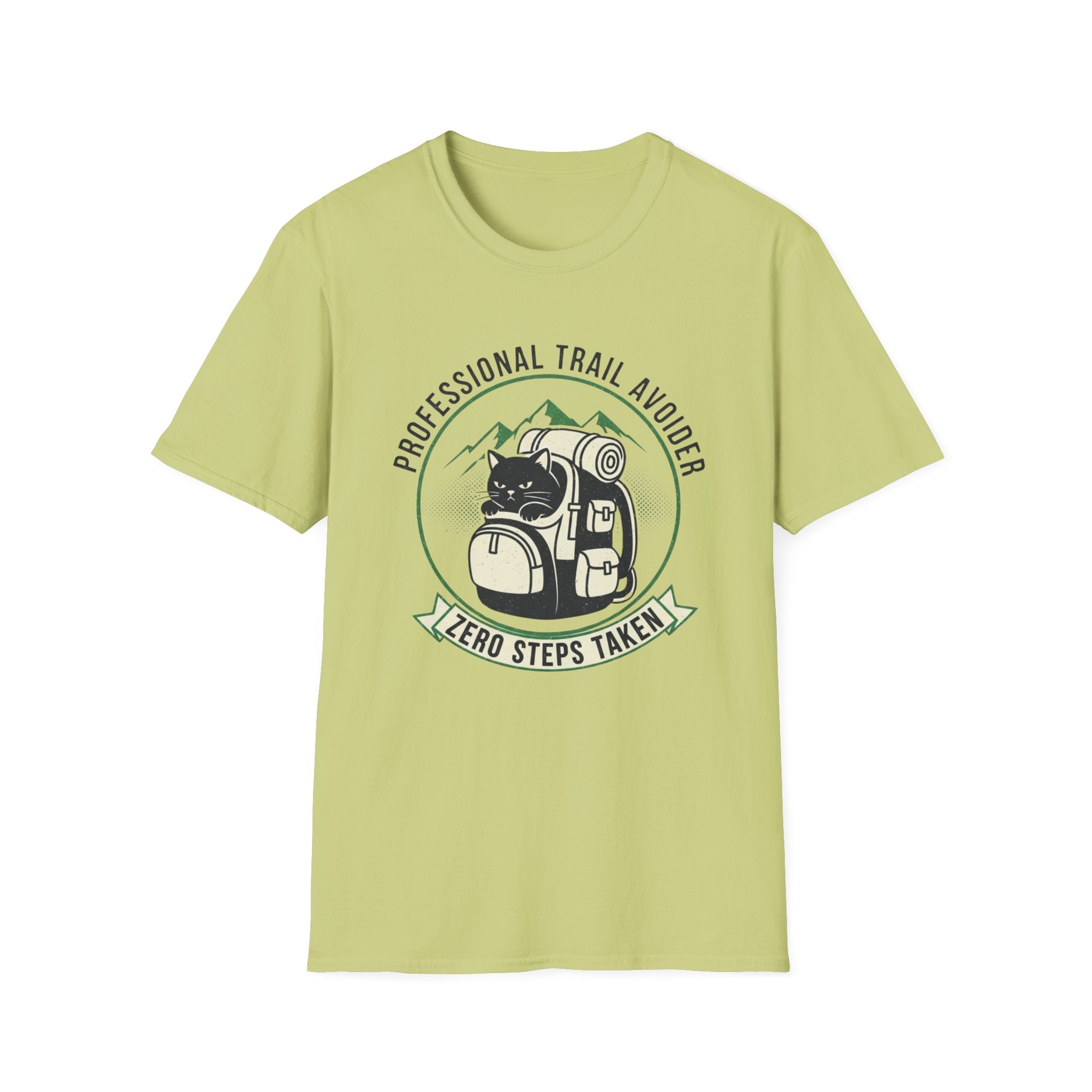 Professional Trail Avoider Cat T-Shirt