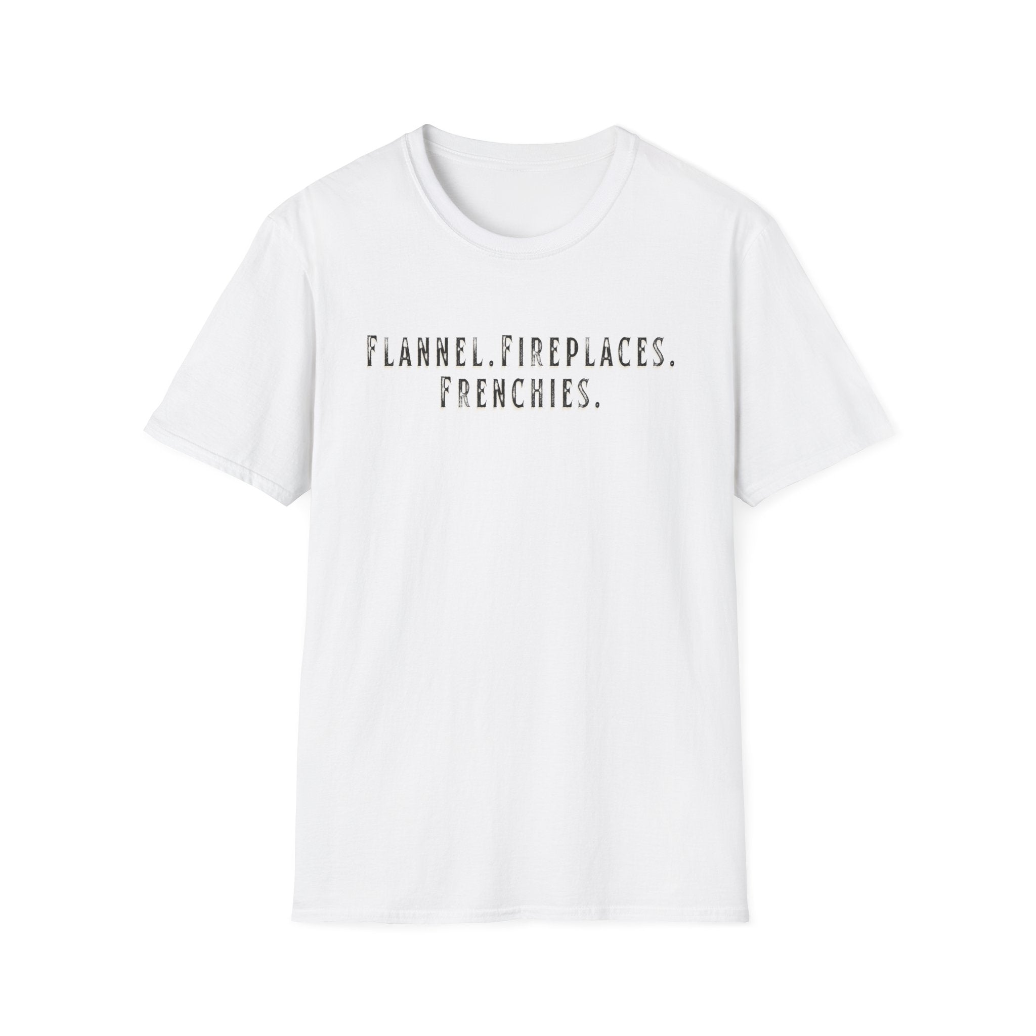 Flannel Frenchies Dog T-Shirt