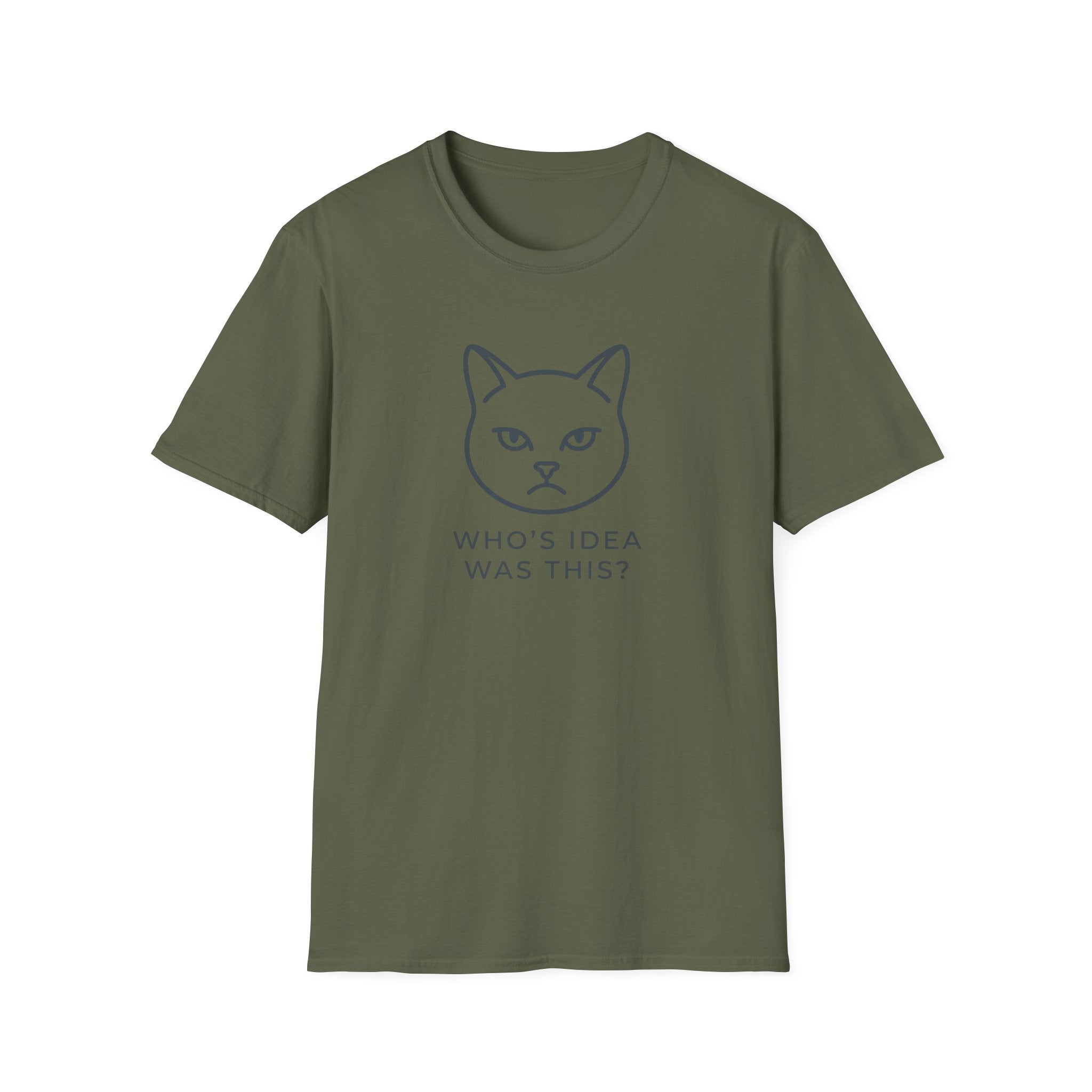 Who's Idea Was This 2 Cat T-Shirt