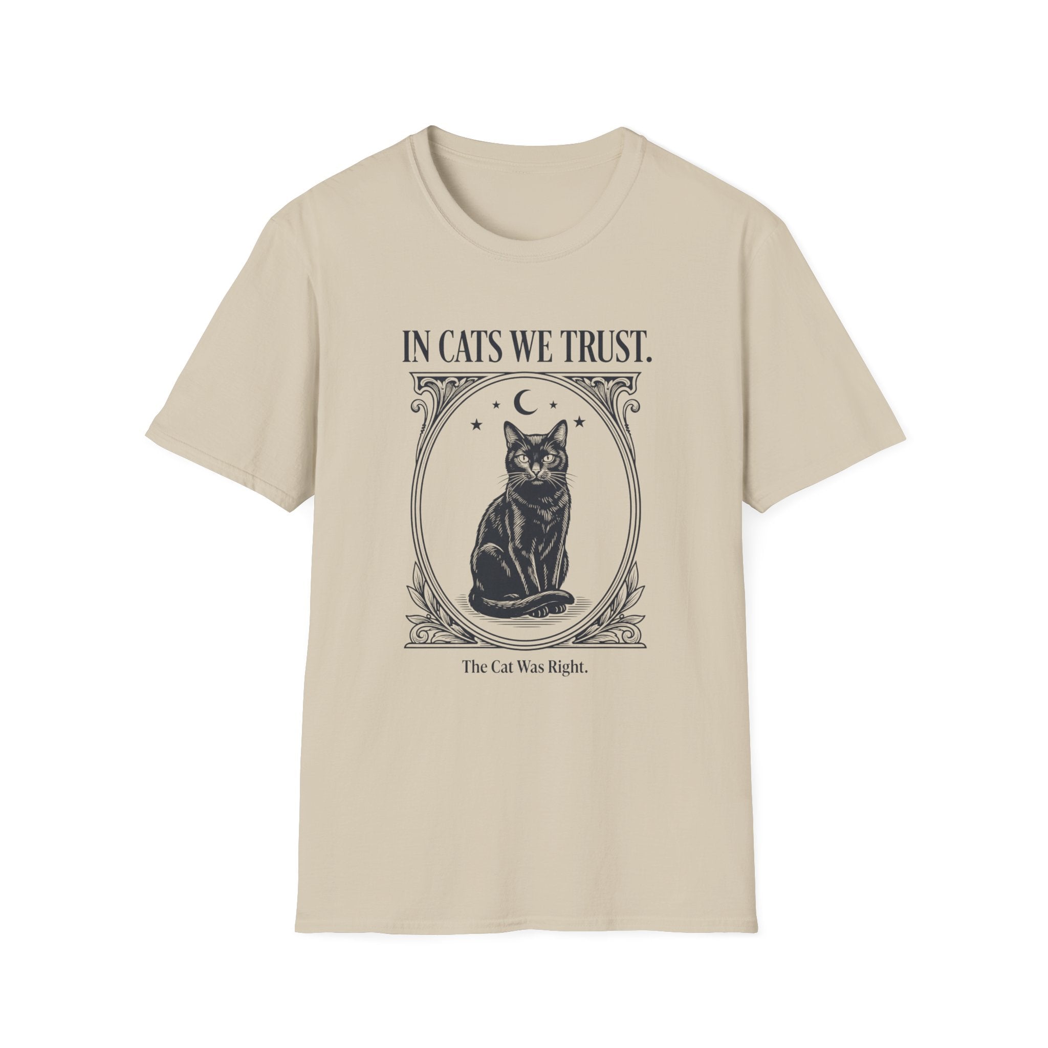 In Cats We Trust Cat T-Shirt