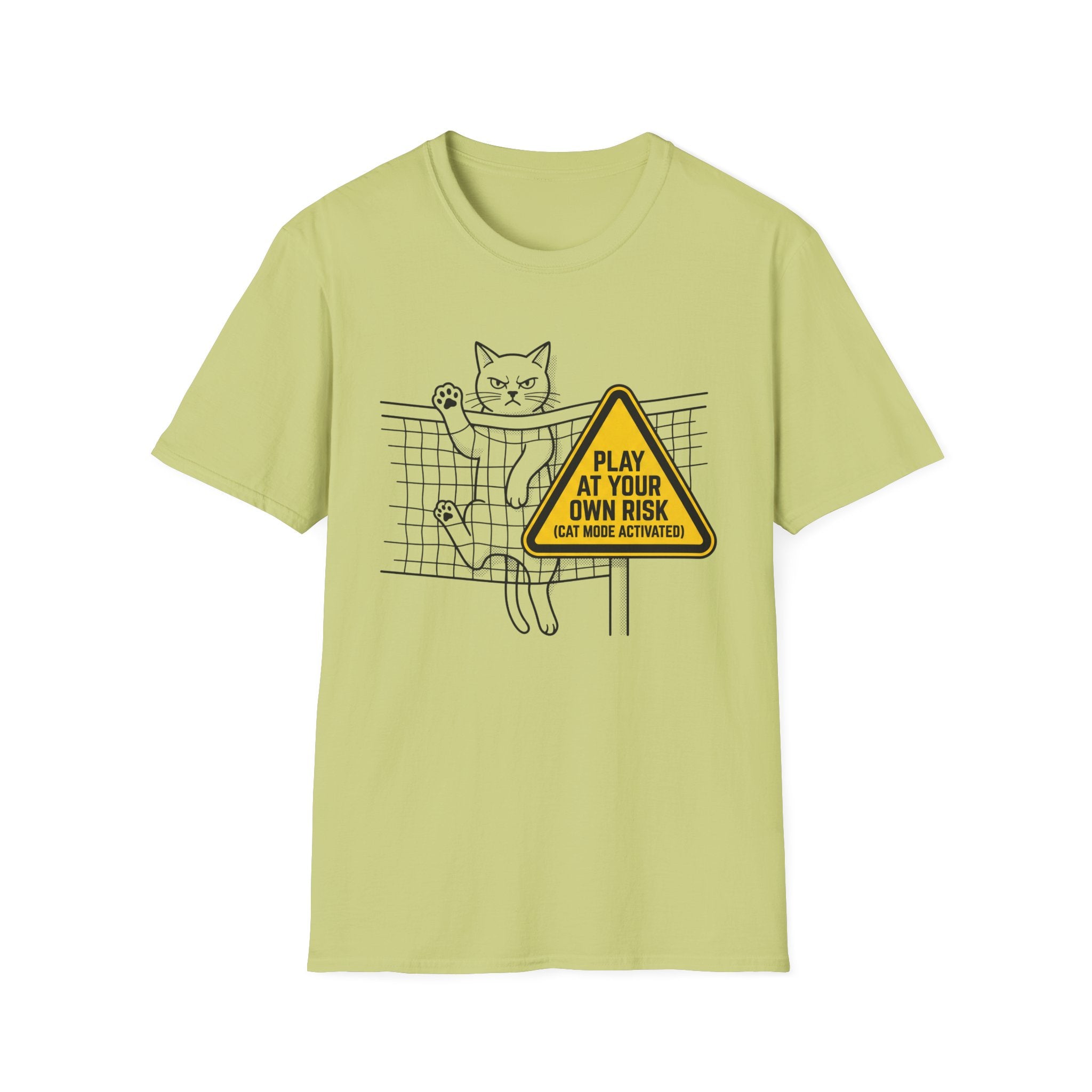 Play At Your Own Risk Cat T-Shirt