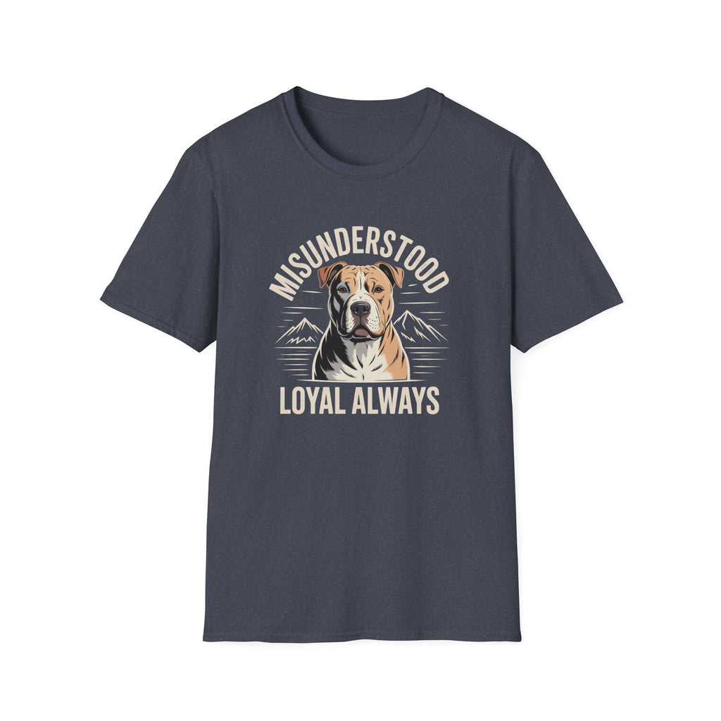 Misunderstood Pitbull Dog T-Shirt