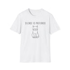 Silence Is Preferred Cat T-Shirt