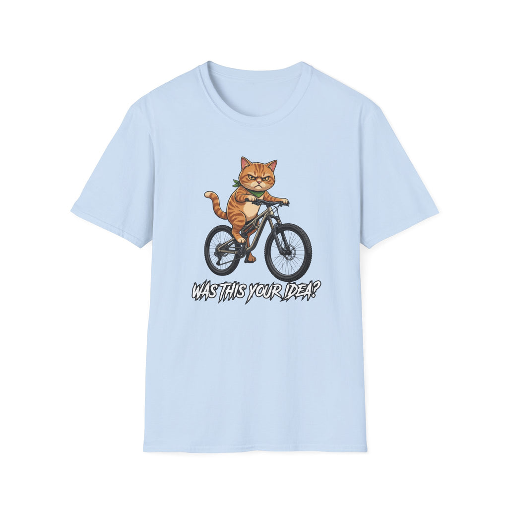 Was This Your Idea Bicycle Cat T-Shirt
