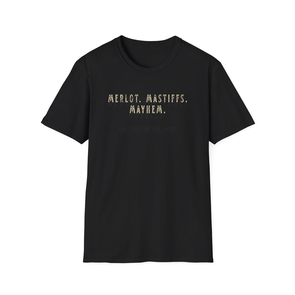 Merlot Mastiffs Dog T-Shirt