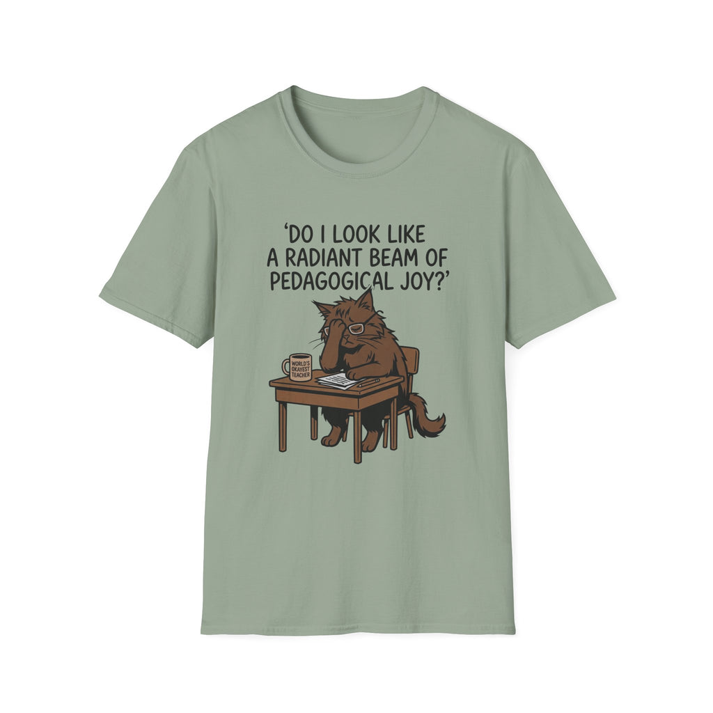 Pedagogical Joy Cat T-Shirt