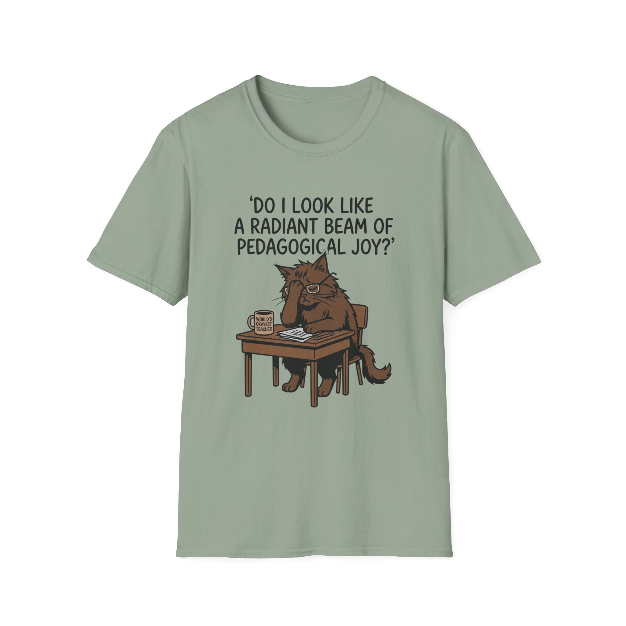 Pedagogical Joy Cat T-Shirt