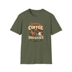 Coffee and Kisses Dog T-Shirt