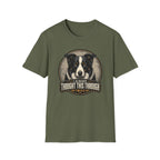 Thought This Through Border Collie Dog T-Shirt