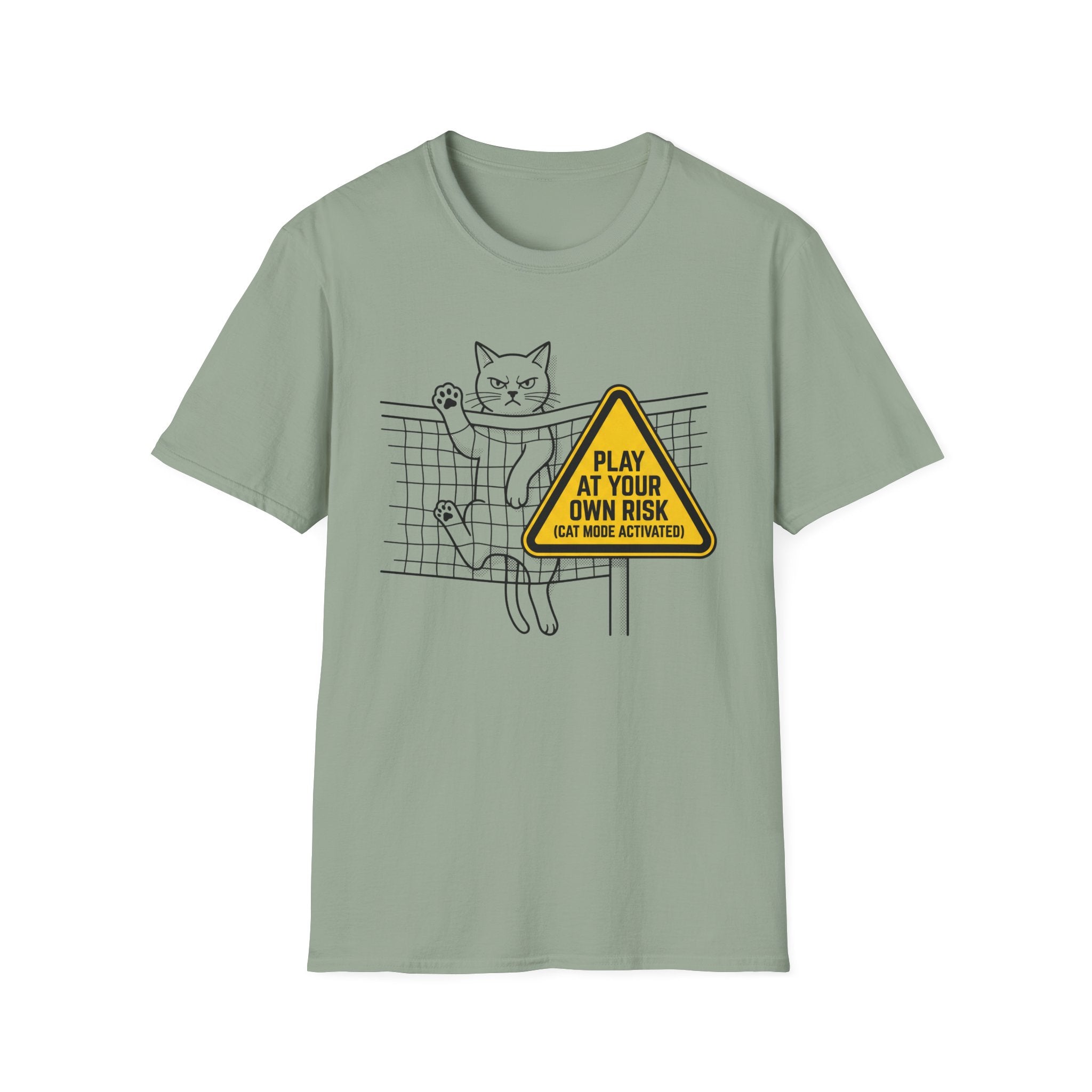 Play At Your Own Risk Cat T-Shirt