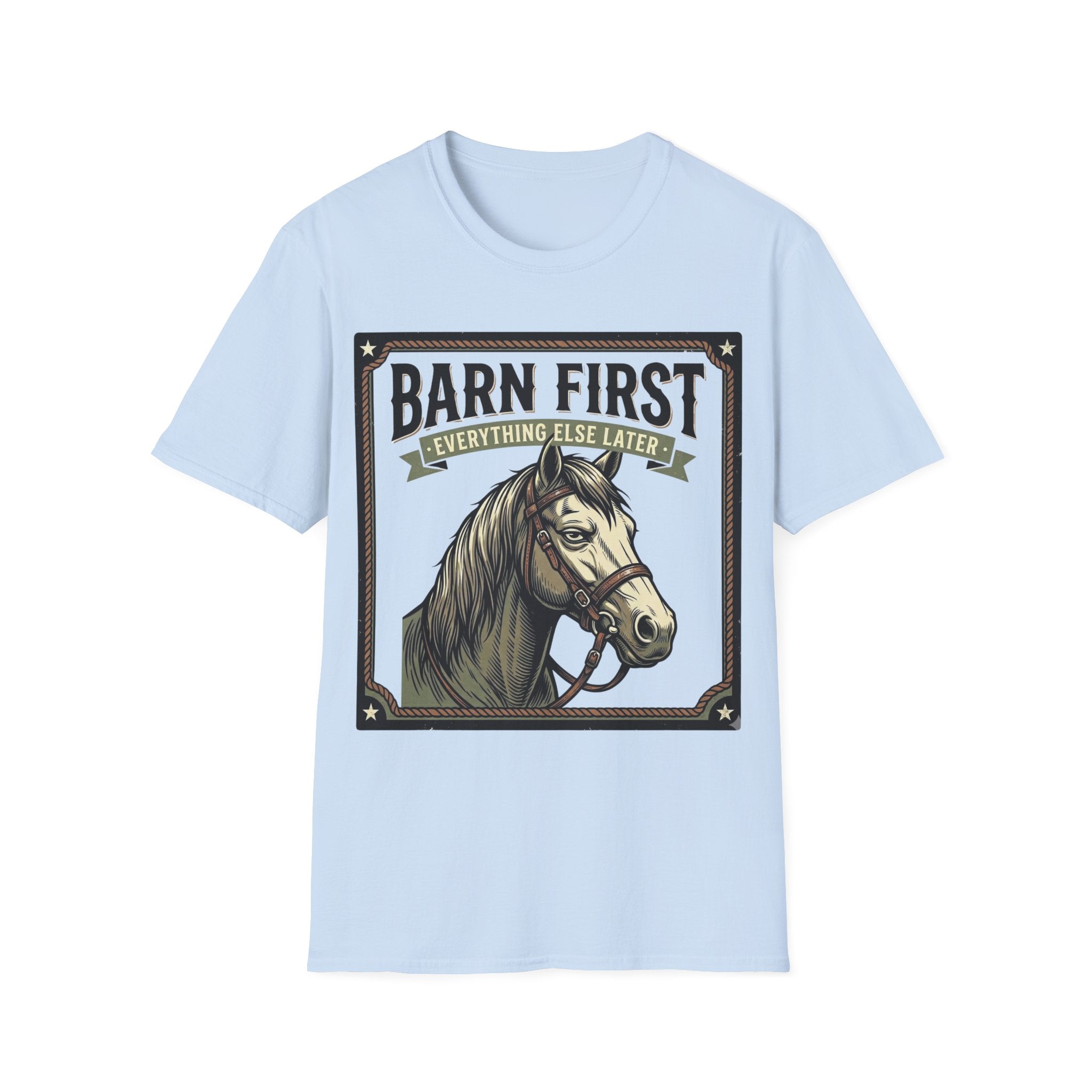 Barn First Horse T-Shirt
