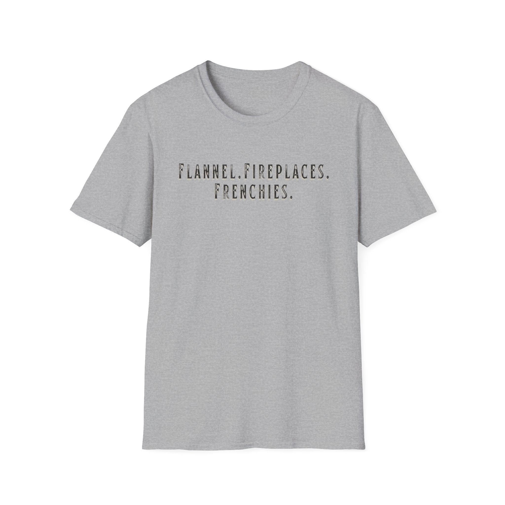 Flannel Frenchies Dog T-Shirt