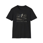 Run This Farm Border Collie Dog T-Shirt