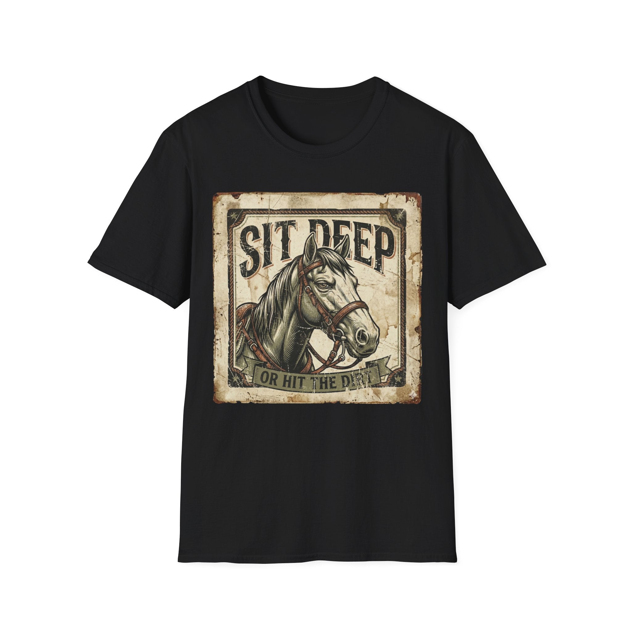 Sit Deep Horse T-Shirt